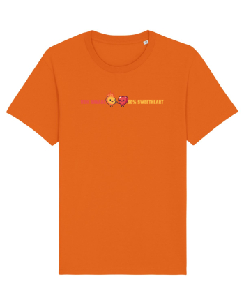 50% SAVAGE 50% SWEETHEART 2 Bright Orange