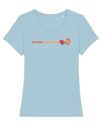 50% SAVAGE 50% SWEETHEART 2 lateral Sky Blue