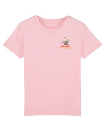 50% SAVAGE 50% SWEETHEART - SAMURAI CUPCAKE lateral Cotton Pink