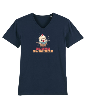 50% SAVAGE 50% SWEETHEART - SAMURAI CUPCAKE  French Navy