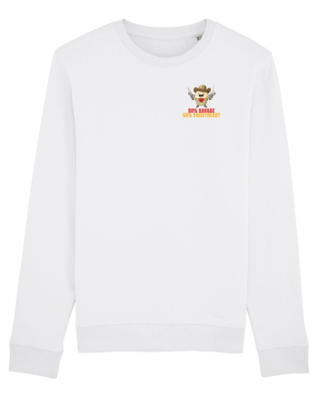 50% SAVAGE 50% SWEETHEART - COWBOY CUPCAKE  lateral White