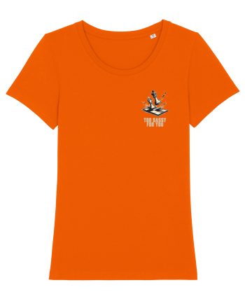 TOO SASSY FOR YOU - REGINA lateral Bright Orange