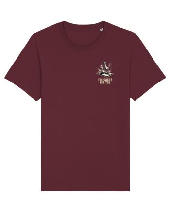 TOO SASSY FOR YOU - REGINA lateral Burgundy