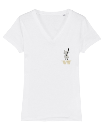 TOO SASSY FOR YOU - PISICA lateral White