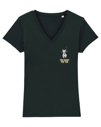 TOO SASSY FOR YOU - PISICA lateral Black