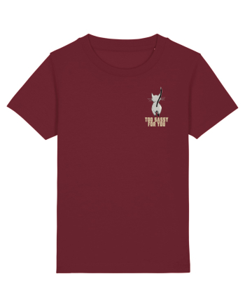 TOO SASSY FOR YOU - PISICA lateral Burgundy