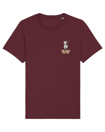 TOO SASSY FOR YOU - PISICA lateral Burgundy