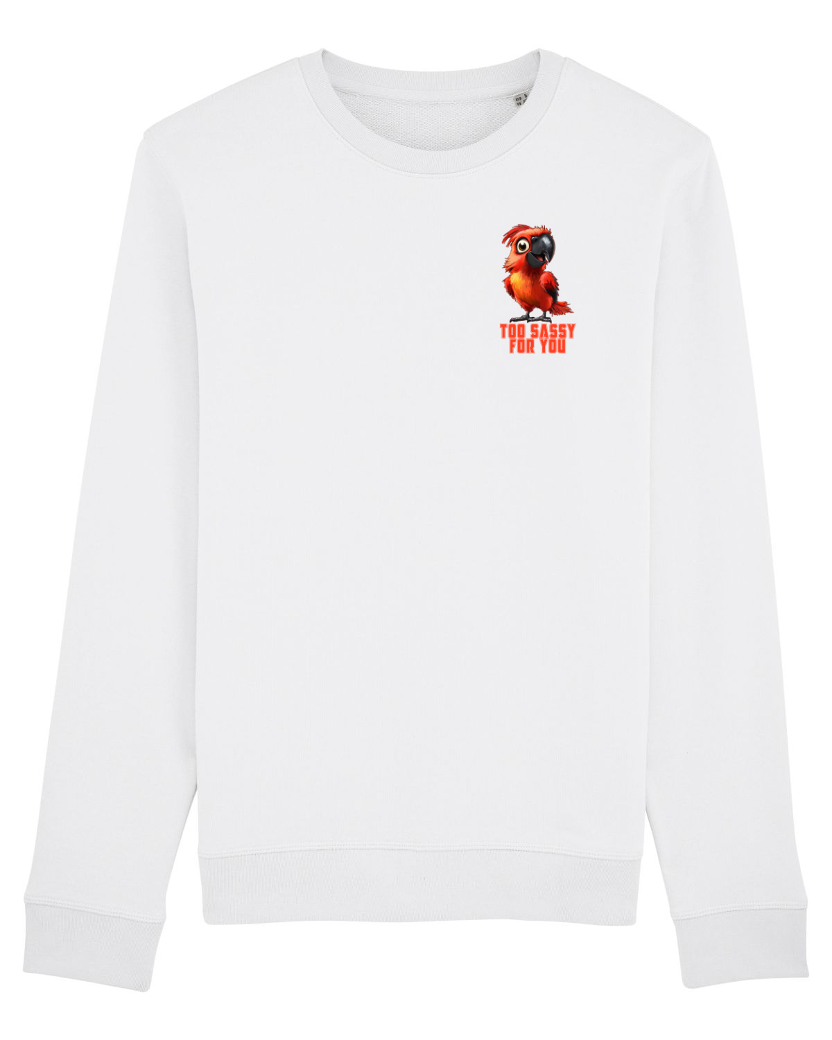 Bluză mânecă lungă Unisex Rise White