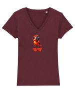 TOO SASSY FOR YOU - PAPAGAL 1  Tricou mânecă scurtă guler V Damă Evoker