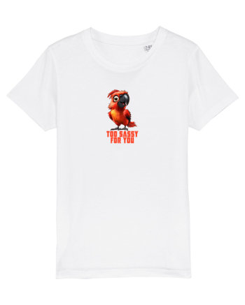 TOO SASSY FOR YOU - PAPAGAL 1  White