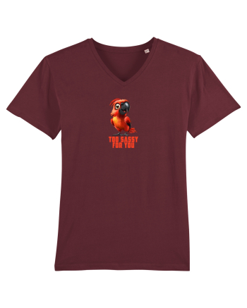 TOO SASSY FOR YOU - PAPAGAL 1  Burgundy
