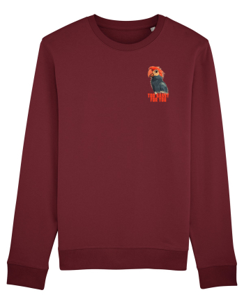 TOO SASSY FOR YOU - PAPAGAL 2 lateral  Burgundy