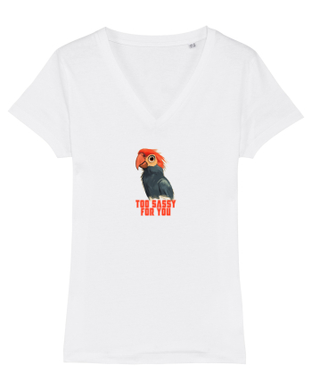 TOO SASSY FOR YOU - PAPAGAL 2  White