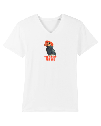 TOO SASSY FOR YOU - PAPAGAL 2  White