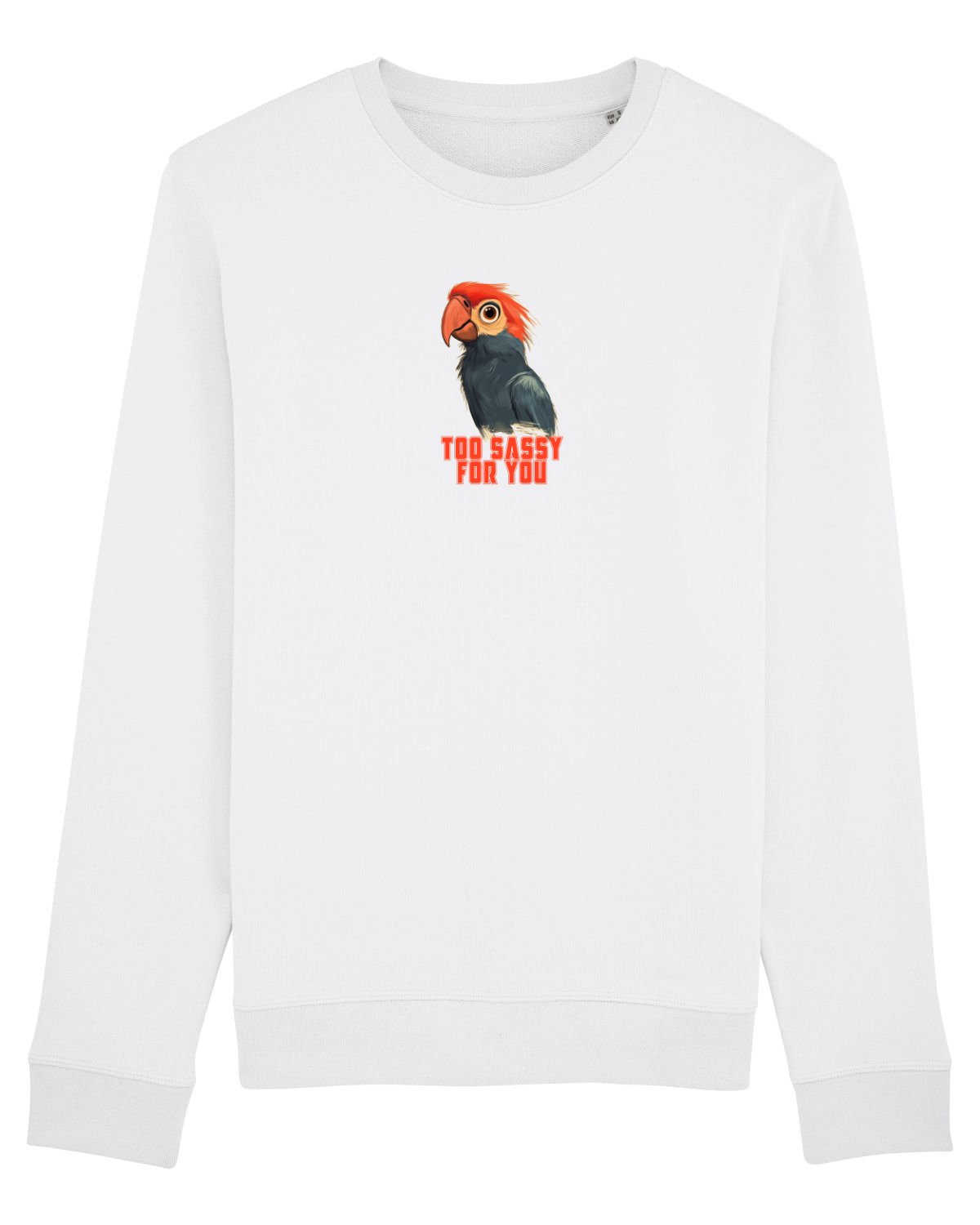 Bluză mânecă lungă Unisex Rise White