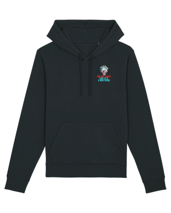 YOU SAY CRAZY LIKE IT`S A BAD THING - clovn 2 lateral Black