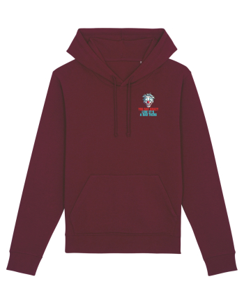 YOU SAY CRAZY LIKE IT`S A BAD THING - clovn 2 lateral Burgundy