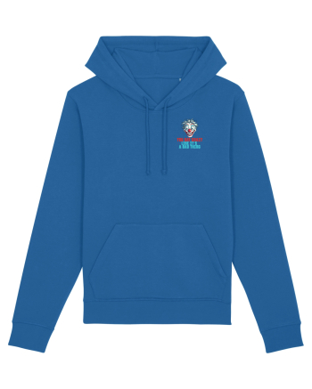 YOU SAY CRAZY LIKE IT`S A BAD THING - clovn 2 lateral Royal Blue
