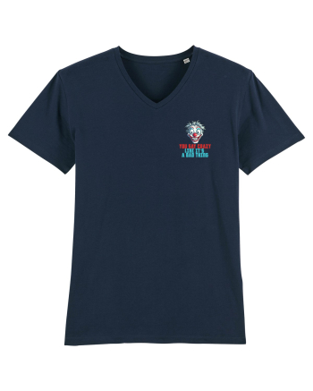 YOU SAY CRAZY LIKE IT`S A BAD THING - clovn 2 lateral French Navy