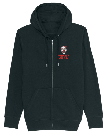 YOU SAY CRAZY LIKE IT`S A BAD THING - clovn 1 lateral Black