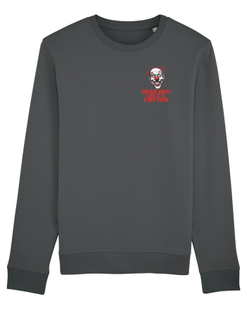 YOU SAY CRAZY LIKE IT`S A BAD THING - clovn 1 lateral Anthracite