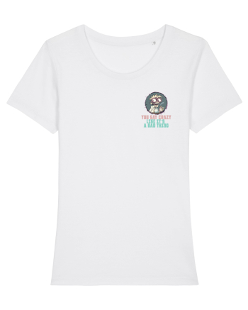 YOU SAY CRAZY LIKE IT`S A BAD THING - MAD SCIENTIST 3 lateral White