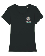 YOU SAY CRAZY LIKE IT`S A BAD THING - MAD SCIENTIST 3 lateral Tricou mânecă scurtă guler larg fitted Damă Expresser