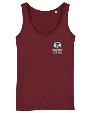 YOU SAY CRAZY LIKE IT`S A BAD THING - MAD SCIENTIST 1 lateral Burgundy