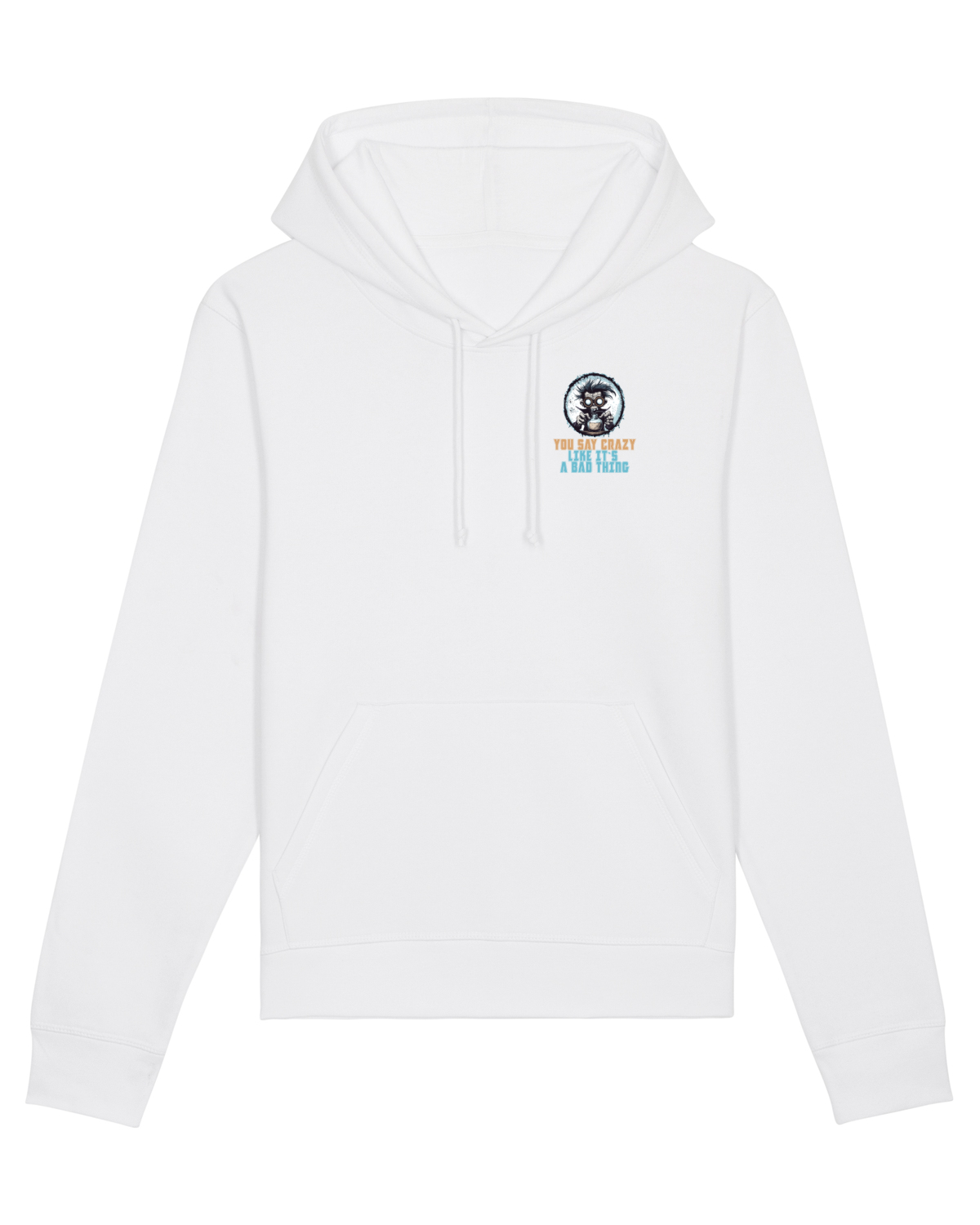 Hanorac Unisex Drummer White