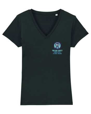 YOU SAY CRAZY LIKE IT`S A BAD THING - MAD SCIENTIST 2 lateral Black