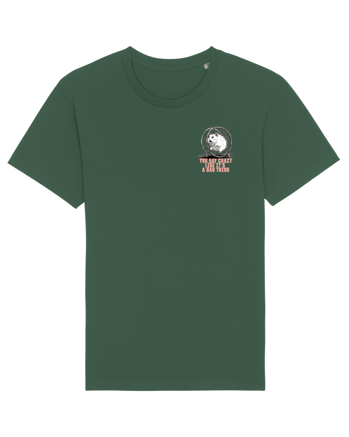 Tricou mânecă scurtă Unisex Rocker Bottle Green