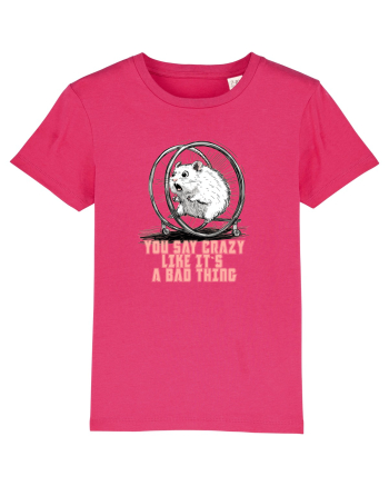 YOU SAY CRAZY LIKE IT`S A BAD THING - HAMSTER  Raspberry