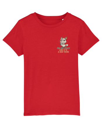 YOU SAY CRAZY LIKE IT`S A BAD THING - VEVERITA lateral Red
