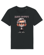 Born Grumpy | Grandpa | Bunicul Tafnos Tricou mânecă scurtă Unisex Rocker