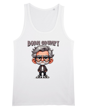 Born Grumpy | Grandpa | Bunicul Tafnos White