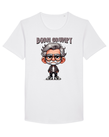 Born Grumpy | Grandpa | Bunicul Tafnos White