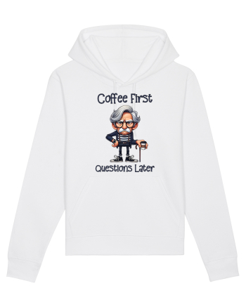 Coffee First Questions Later | Grandpa | Bunicul Tafnos White