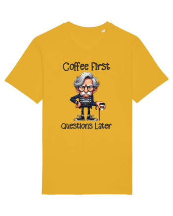 Coffee First Questions Later | Grandpa | Bunicul Tafnos Spectra Yellow