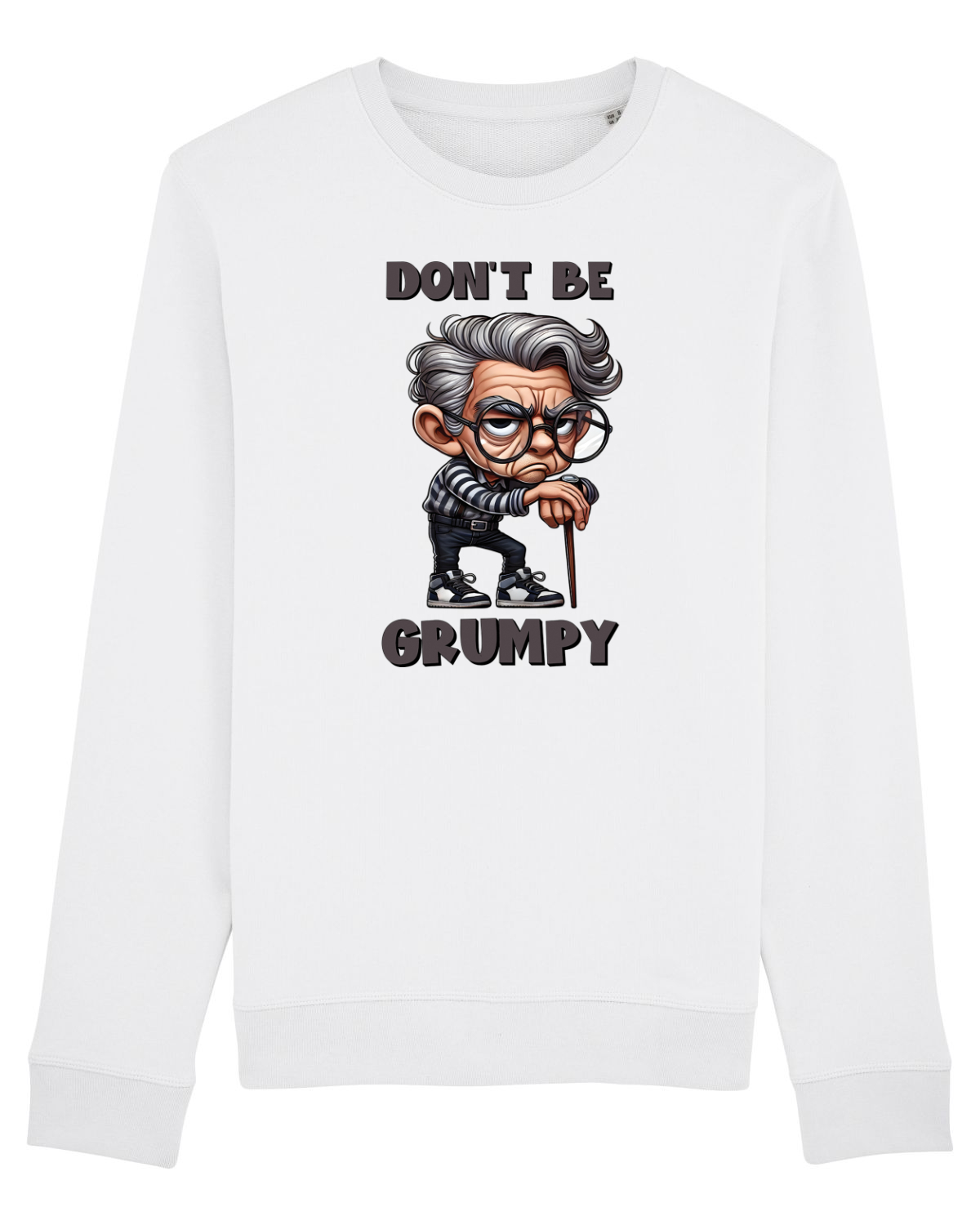 Bluză mânecă lungă Unisex Rise White