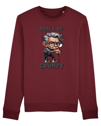 Don't Be Grumpy | Grandpa | Bunicul Tafnos Burgundy