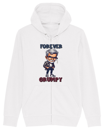 Forever Grumpy | Grandpa | Bunicul Tafnos White