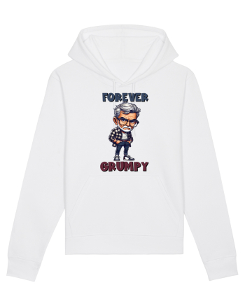 Forever Grumpy | Grandpa | Bunicul Tafnos White