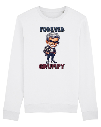 Forever Grumpy | Grandpa | Bunicul Tafnos White
