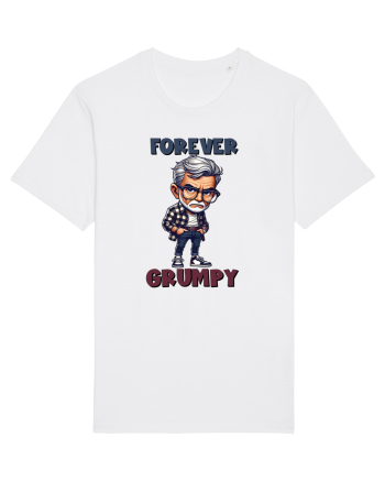 Forever Grumpy | Grandpa | Bunicul Tafnos White