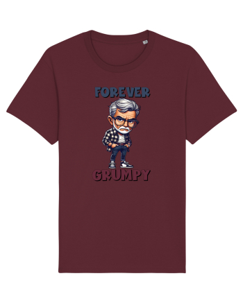 Forever Grumpy | Grandpa | Bunicul Tafnos Burgundy