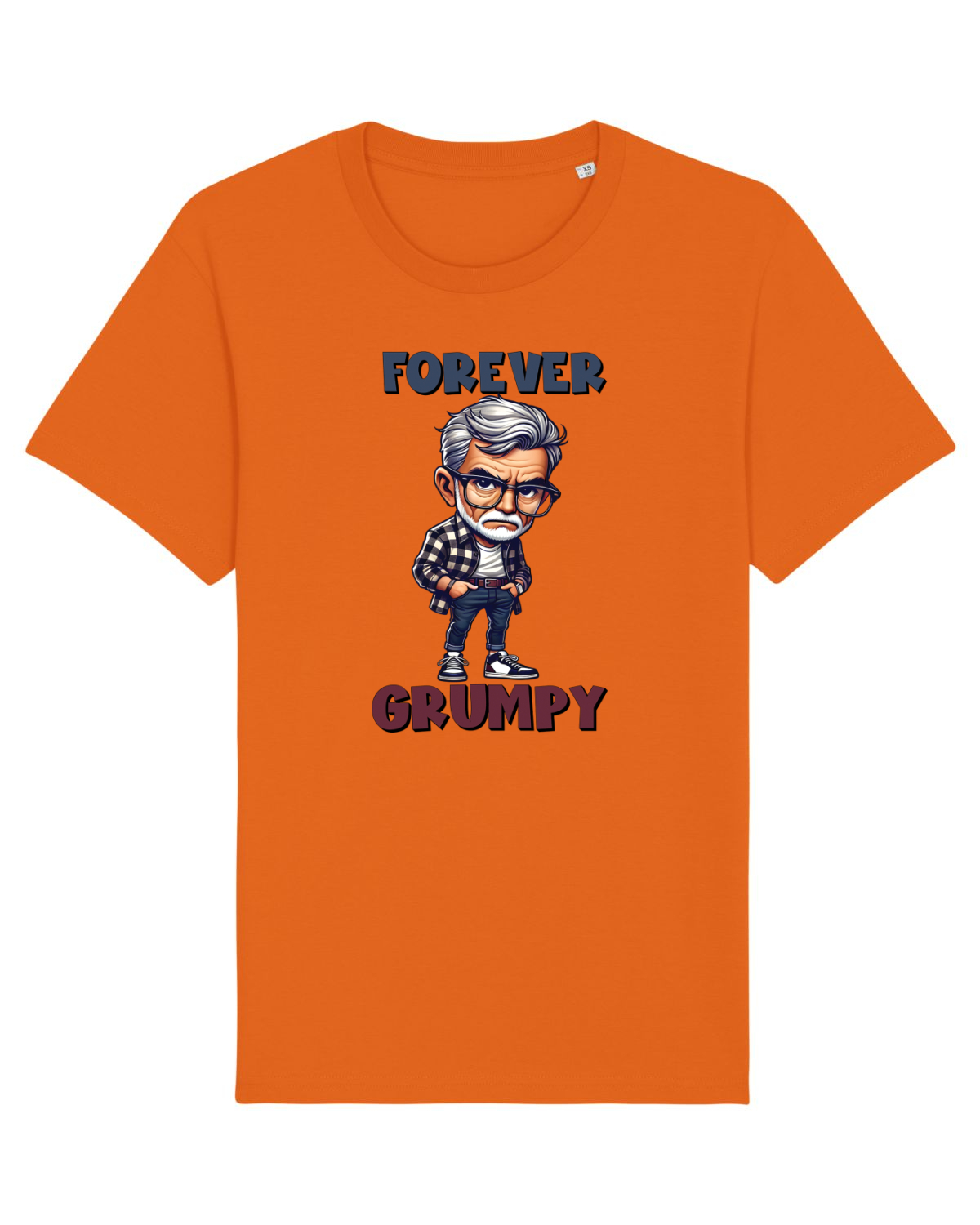 Tricou mânecă scurtă Unisex Rocker Bright Orange