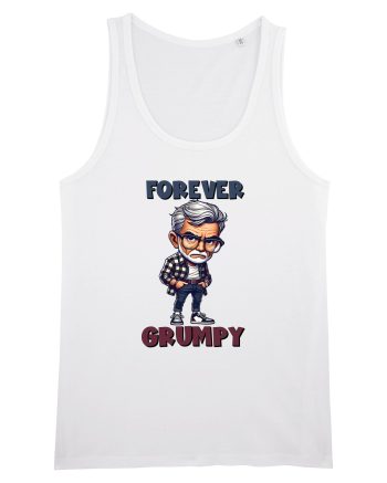 Forever Grumpy | Grandpa | Bunicul Tafnos White