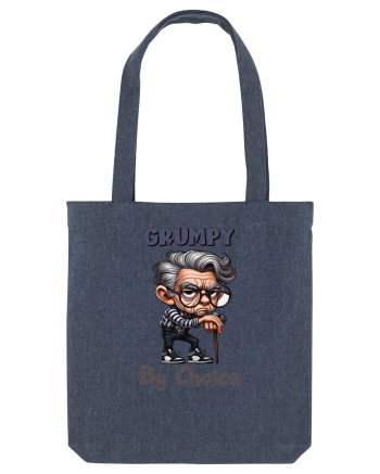Grumpy By Choice | Grandpa | Bunicul Tafnos Midnight Blue