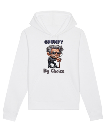 Grumpy By Choice | Grandpa | Bunicul Tafnos White
