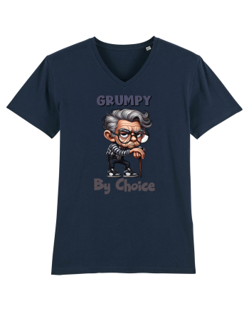 Grumpy By Choice | Grandpa | Bunicul Tafnos French Navy